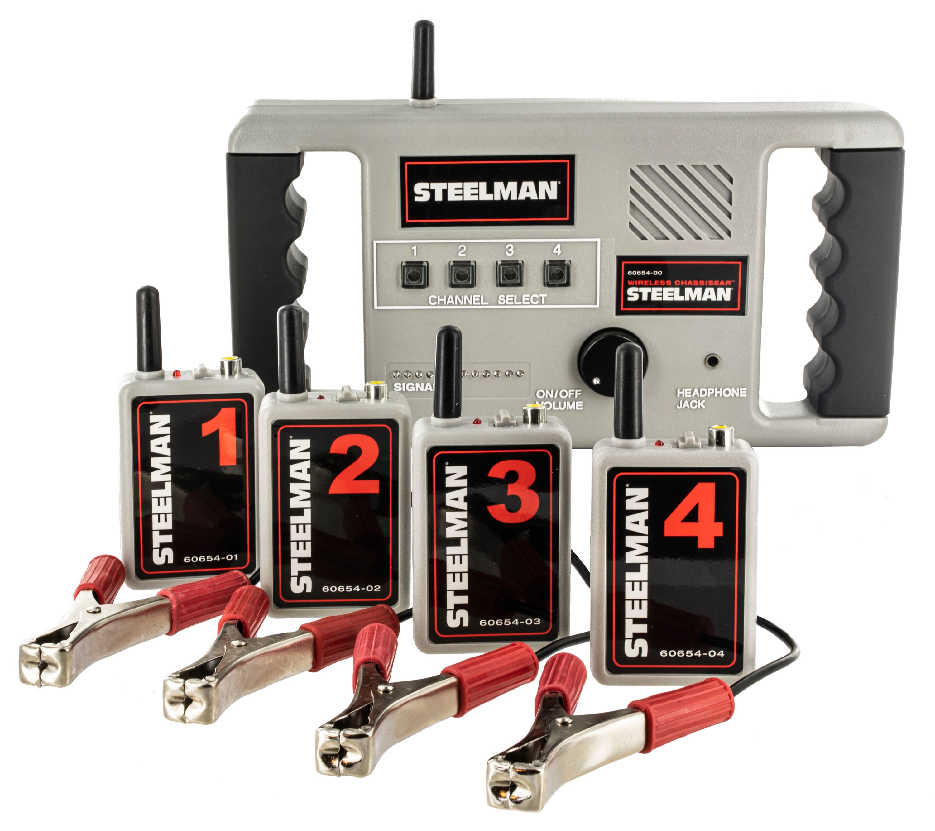 Stetoskop elektroniczny Steelman podczas diagnostyki silnika